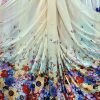 Perdea Voal Imprimeu Floral Multicolor